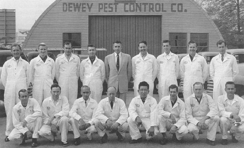 original dewey pest control team